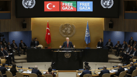 Cumhurbaşkanı Recep Tayyip Erdoğan, Salı günü Birleşmiş Milletler (BM) kürsüsünden