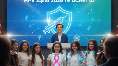 Kanserle Mücadelede Kritik Adım: Bakanlık Duyurdu – HPV Aşısı 2025 Sonu İtibarıyla Ücretsiz Olarak Uygulanacak